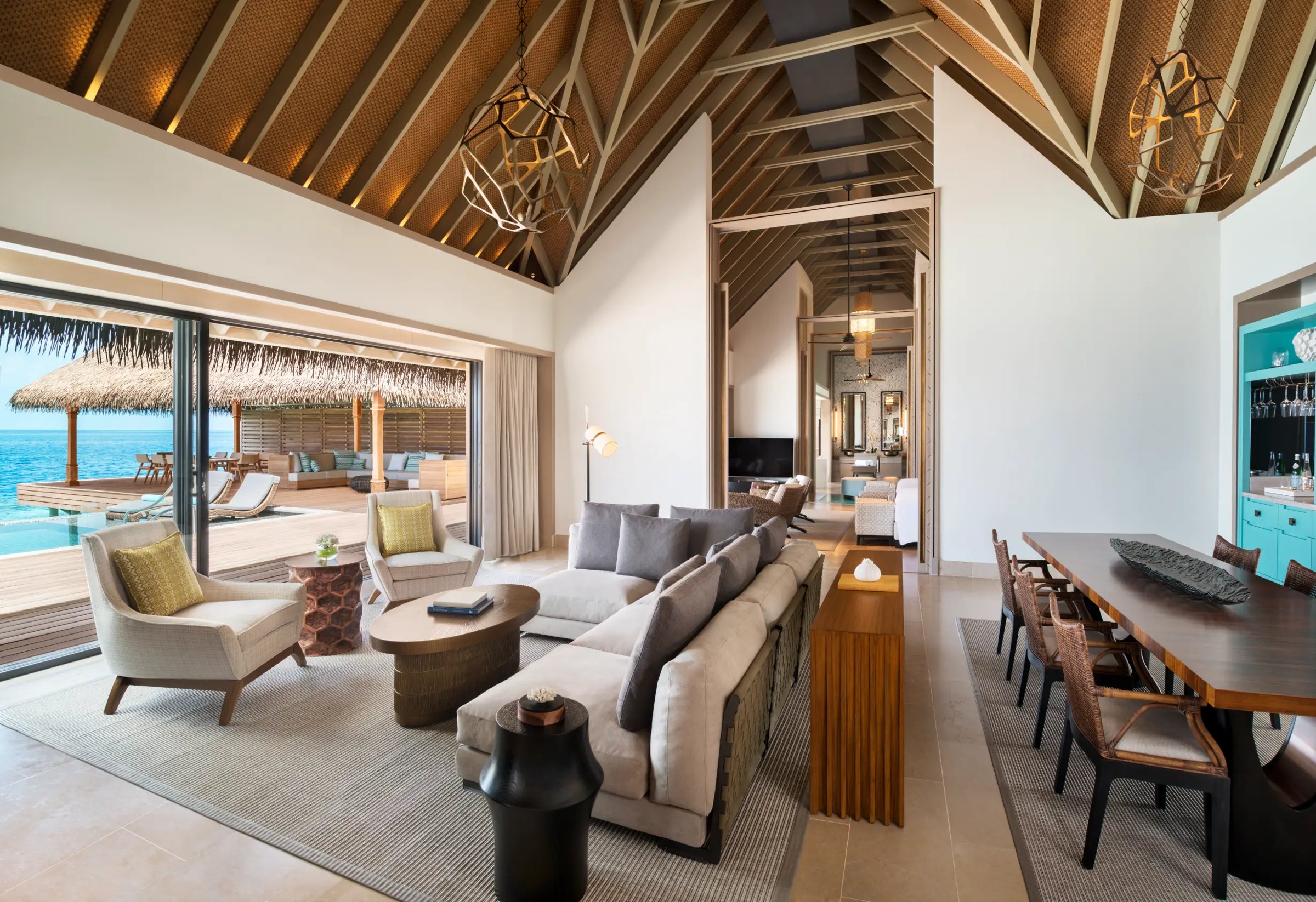 Two Bedroom Overwater Villa with Pool at Waldorf Astoria Maldives Ithaafushi, view 1